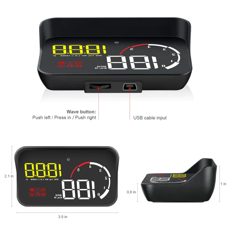 Head up display obd II