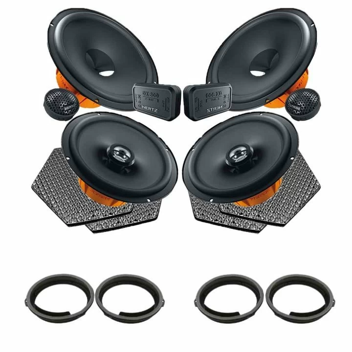 Pachet difuzoare auto hertz dieci dedicat ford ranger 2011- rms 80w