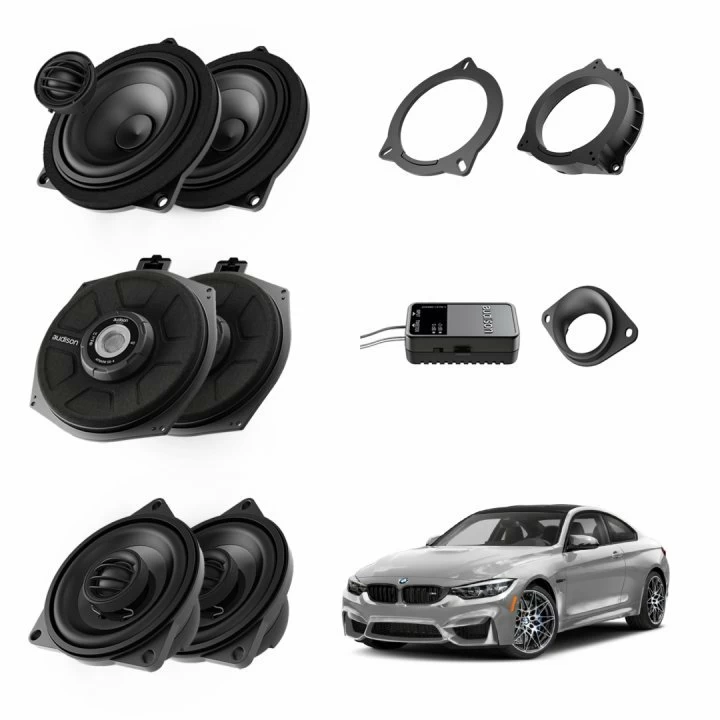 Pachet difuzoare plug&play audison dedicate bmw