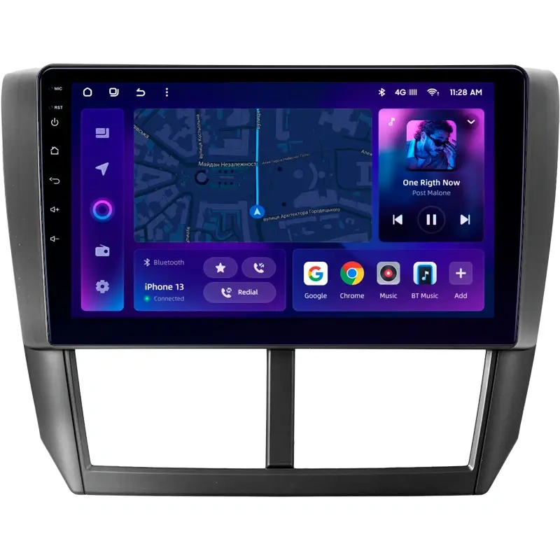 Navigatie auto MOSS M2 Subaru Forester 3 2007-2013 4+32 GB